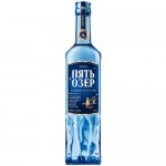Водка Пять озер 40%, 700мл