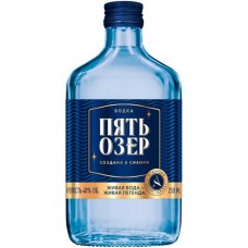 Водка Пять озер 40%, 250мл в магазинах Перекресток