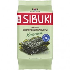Чипсы Sibuki Классика из морской капусты, 17г в магазинах Перекресток