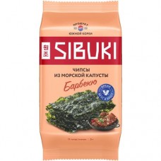 Чипсы Sibuki Барбекю из морской капусты, 5г в магазинах Перекресток