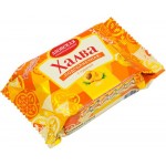 Халва Азовская КФ подсолнечная с курагой, 350г