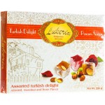 Рахат-лукум Lukeria ассорти с орехами и ароматом розы, 250г Рахат-лукум Lukeria ассорти с орехами и ароматом розы, 250г