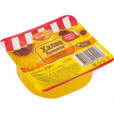 Халва Рот Фронт Лакомка подсолнечная с арахисом, 250г в магазинах Перекресток