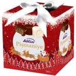 Конфеты Adlin из пишмание вкус кофе в шоколадной глазури + молочный вкус в белой глазури, 300г