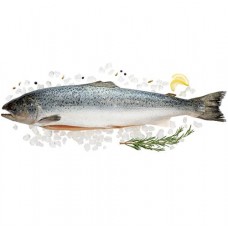 Лосось Атлантический потрошеный с головой охлажденный в магазинах Перекресток