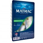 Сельдь филе Санта Бремор Матиас свежая зелень, 250г