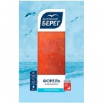 Форель Балтийский Берег филе-ломтики слабосолёная, 100г