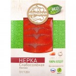 Нерка Меридиан Эко ломтики слабосолёная, 120г