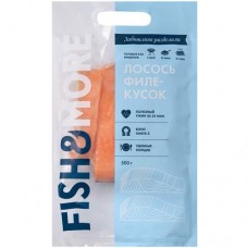 Лосось Fish & More филе на коже свежемороженое, 500г в магазинах Перекресток