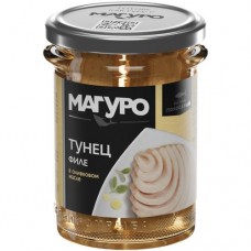 Филе тунца Магуро в оливковом масле, 200г в магазинах Перекресток