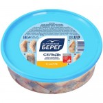 Сельдь Балтийский Берег по-царски филе-кусочки в масле, 400г