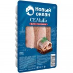 Сельдь филе с приправами Новый Океан, 250г
