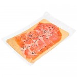 Сёмга По-Шотландски с кунжутом ломтики холодного копчения