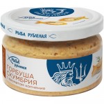 Горбуша + скумбрия Европром рубленая с ароматом копчения, 180г