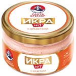 Икра Санта Бремор с креветкой, 180г Икра Санта Бремор с креветкой, 180г