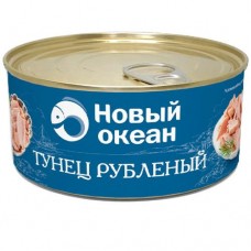 Тунец скипджек рубленый Новый Океан, 185г в магазинах Перекресток