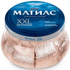 Сельдь Санта Бремор Матиас XXL отборная филе-кусочки в масле слабосолёная, 260г в магазинах Перекресток