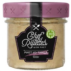 Риет Путина Chef Rillettes из тунца пастеризованный, 100г в магазинах Перекресток