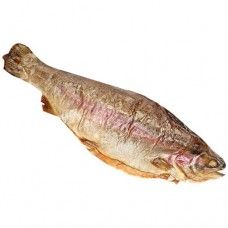 Форель радужная потрошёная с головой горячего копчения в магазинах Перекресток