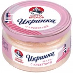 Икра Санта Бремор Икринка с креветкой деликатесная, 160г