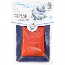 Форель радужная солёная, 150г в магазинах Перекресток