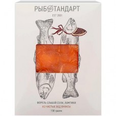 Форель Рыбстандарт филе-кусок слабосолёная в магазинах Перекресток