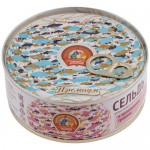 Сельдь атлантическая Сохраним Традиции в масляно-винном соусе с прованскими травами, 240г