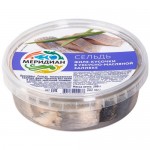 Сельдь Филе-кусочки в уксусно-масляной заливке, 280