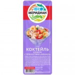 Коктейль из морепродуктов Меридиан Мехико в масле с пряностями, 200г