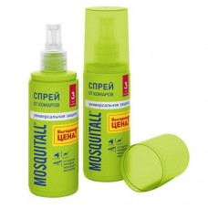 Спрей от комаров Mosquitall Универсальная защита, 100мл в магазинах Перекресток