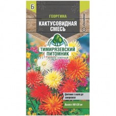 Семена Тимирязевские Питомник Георгина Кактусовидная Смесь, 2г в магазинах Перекресток