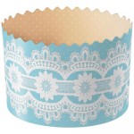 Набор пасхальный Домашняя кухня формы для кулича бумажные 124x90мм в ассортименте, 3шт