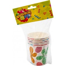 Стаканы одноразовые Хамелеон из картона, 6х200мл в магазинах Перекресток