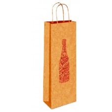 Пакет Арт Дизайн подарочный О!вино крафт в магазинах Перекресток