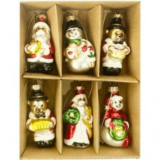 Набор ёлочных украшений Магия Праздника Маркет, 6шт в магазинах Перекресток