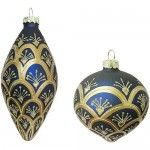 Набор ёлочных украшений Зимний дуэт Маркет, 2шт