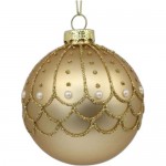 Шар ёлочный Золотой Маркет, 8см Шар ёлочный Золотой Маркет, 8см