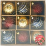 Набор ёлочных шаров Мелодия Маркет, 9шт Набор ёлочных шаров Мелодия Маркет, 9шт