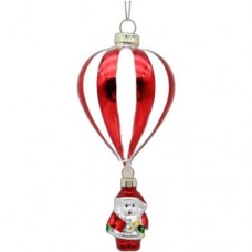 Украшение ёлочное Санта на воздушном шаре Маркет в магазинах Перекресток