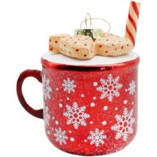 Украшение ёлочное Рождественская кружка Маркет в магазинах Перекресток