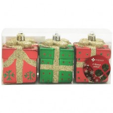 Набор ёлочных украшений Подарки Маркет, 3шт в магазинах Перекресток