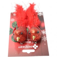 Украшение ёлочное Птички Маркет, 2шт в магазинах Перекресток