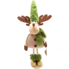 Фигурка декоративная Лось В Шапке Маркет в магазинах Перекресток