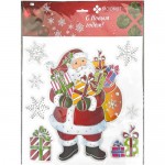 Наклейки декоративные Новогодние Маркет