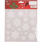 Наклейки декоративные Снежинки Маркет