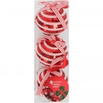 Набор ёлочных шаров Завиток Маркет, 3шт Набор ёлочных шаров Завиток Маркет, 3шт