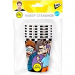 Набор стаканов ND Play бумажных одноразовых 307747 250мл, 6шт