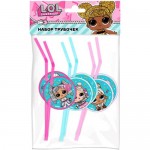 Набор трубочек ND Play для коктейля, 6шт