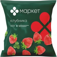 Клубника быстрозамороженная Маркет Перекрёсток, 400г в магазинах Перекресток