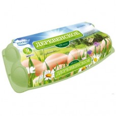 Яйцо куриное Роскар Деревенское С1, 10шт в магазинах Перекресток